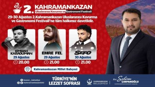 Uluslararası Kavurma ve Gastronomi Festivalinde hazırlıklar tamam