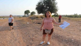 Üniversite yıllarca araziyi işgal etti, belediye istimlak etmeden bulvar geçirdi, şimdi de başkası karpuz ekti