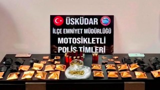 Üsküdarda uyuşturucu operasyonu: 637 gram marihuana ele geçirildi