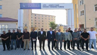 Vali Bozkurt, KYK yurtlarındaki çalışmaları inceledi