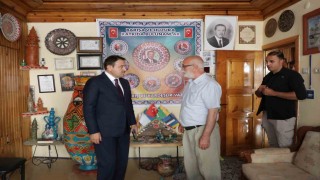 Vali Işın, Sarı Konak Kültür ve Sanat Evini ziyaret etti