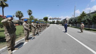 Vali Masatlı, Dörtyolda komandolarla bir araya geldi