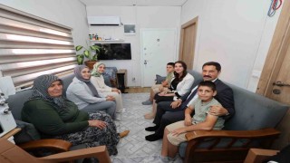 Vali Masatlı, Yüreğimizdeki Işık Projesi kapsamında Bilgin ailesiyle bir araya geldi