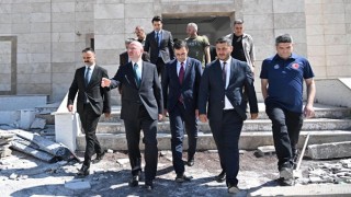 Vali Serdengeçti Hasanbeyli Rezerv Yapı Alanını İnceledi