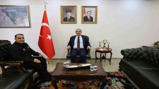 Vali Taşolar, AFAD Müdürü Tuncer Şeydayı kabul etti