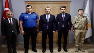 Vali Taşolardan Aralık Kaymakamına hayırlı olsun ziyareti
