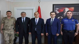 Vali Taşolardan Karakoyunlu kaymakamı Kayaşa hayırlı olsun ziyareti
