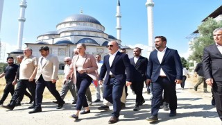 Vali Varol, Nazilli Külliye Camisi inşaatını inceledi