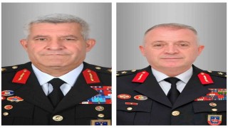 Van Jandarma Asayiş Kolordu Komutanlığında nöbet değişimi