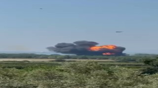 Yalova'da düşen F 16 uçağının pilotu, Yalova Eğitim Araştırma Hastanesinde tedavi altına alındı