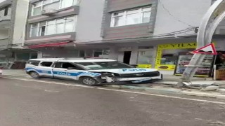 Yaşlı kadını darp edip polise kaza yaptırdı