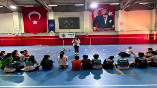 Yaz Spor Okullarında 256 çocuğa ağız diş sağlığı eğitimi verildi