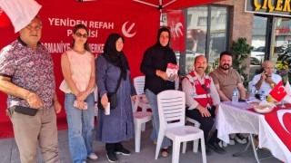 Yeniden Refah Partisi Osmaniye Üye Çalışmalarını Sürdürüyor