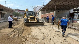 Yenipazar Belediyesi yol yenileme çalışmalarını sürdürüyor