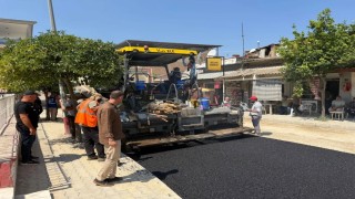 Yenipazarda 2. etap asfalt çalışmaları başladı
