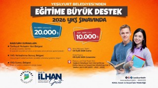 Yeşilyurt Belediyesinden eğitime destek