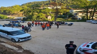 Yığılcada yaban domuzu sürek avı düzenlendi