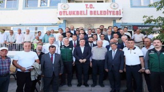 Yıldırım, Otlukbelinde belediye çalışmalarını inceledi