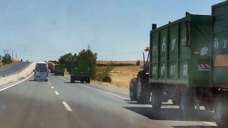 Yozgatta hasat sezonuyla birlikte trafikte yoğunluk arttı