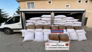 Yozgatta piyasa değeri 1 milyon 440 bin lira olan kaçak tütün ele geçirildi