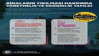 Yüksek yapıların güvenli yıkımı için yeni kurallar getirildi