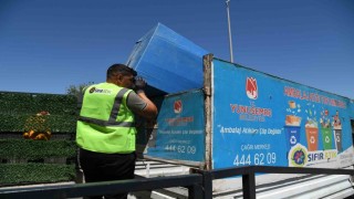 Yunusemrede 150 tonluk geri dönüşüm başarısı