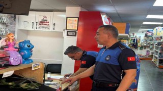 Zabıta ekiplerinden okul öncesi kırtasiye denetimleri
