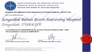 ZBEÜ Hastanesi PET/CT Ünitesine Avrupa akreditasyonu