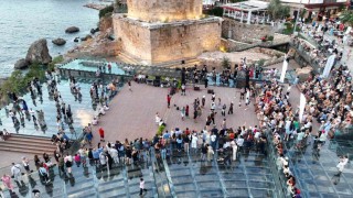 2 bin yıllık atmosferde sanat ve manzara buluştu