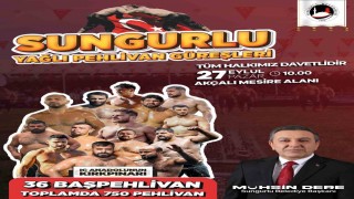 36 başpehlivan Sungurluda er meydanına çıkacak