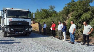 7 kilometrelik Çiftlik-Yeniköy bağlantı yolu yenilendi