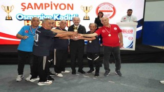 8. Yetişkin Gençler Huzur Bocce Liginde şampiyonluk Osmaniye Huzurevinin