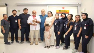 830 gram doğan prematüre bebek, 144 günlük yaşam mücadelesinin ardından sağlığına kavuştu