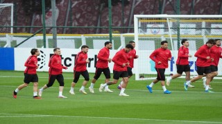 A Milli Takım, Belçika maçının hazırlıklarına başladı