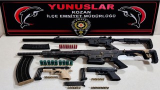 Adana polisi silah ele geçirdi