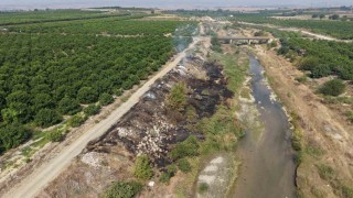 Adana'da Deliçay Deresi'nin çevresi çöplüğe dönüştü