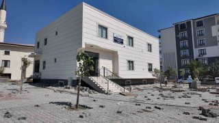 Adıyamanda taziye evi açılışa hazırlanıyor