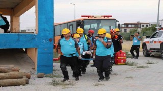 Adıyaman'da UMKE ekiplerinden deprem tatbikatı