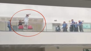 Adliyedeki intiharı güvenlik amiri engelledi