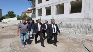 Ağrı Milli Eğitim Müdürü Çakan, Patnosta okullardaki hazırlıkları inceledi