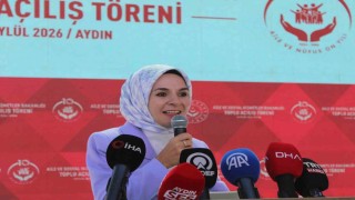 Aile ve Sosyal Hizmetler Bakanı Göktaş Aydında 4 merkezin açılışını yaptı
