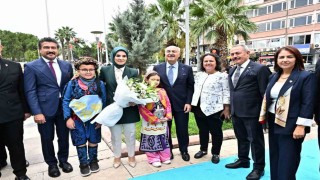 Aile ve Sosyal Hizmetler Bakanı Göktaş Denizli Valiliğine ziyaret etti