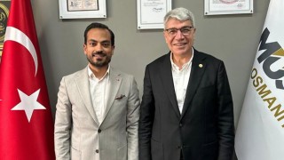 AK Partili Gülsoy, MÜSİAD Osmaniye Temsilcisi Velipaşaoğlu’nu Ziyaret Etti