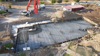 Akdeniz’de 3 Katlı Taziye Evi İçin İlk Temel Atıldı