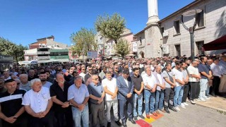 Alaplının yardım gönüllüsü Tuncay Çil son yolculuğuna uğurlandı