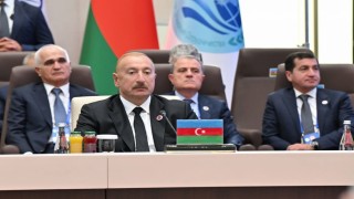 Aliyev: Ermenistan ile ticaret hacminin artırılması ve yeni kara ulaşım bağlantılarının oluşturulması konusunda çalışıyoruz