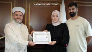 Alman Vatandaşı, Gaziantep’te Müslüman Oldu