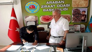 Altundan Arabanlı çiftçilere ÇKS başvuruları yetki devri açıklaması