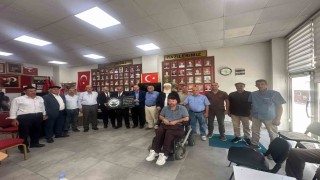 Anadolu Aşiretler Federasyonundan Iğdır Şehit ve Gazi Derneği'ne ziyaret