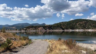 Ankarada barajların güncel durumu dron ile görüntülendi